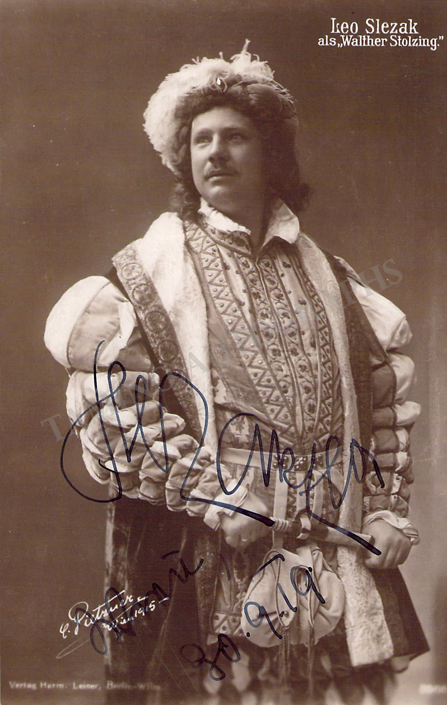 SLEZAK, Leo (Various Autographs) - Image 16