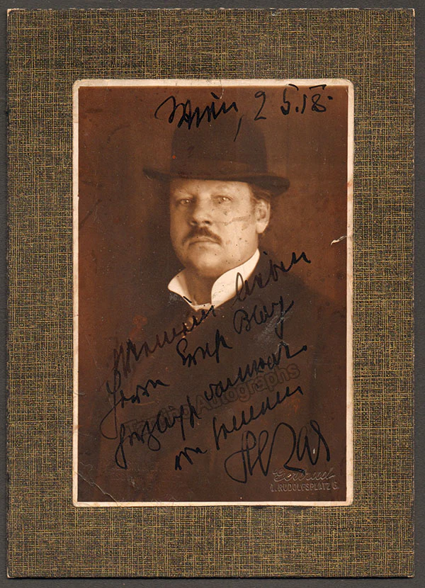 SLEZAK, Leo (Various Autographs) - Image 18