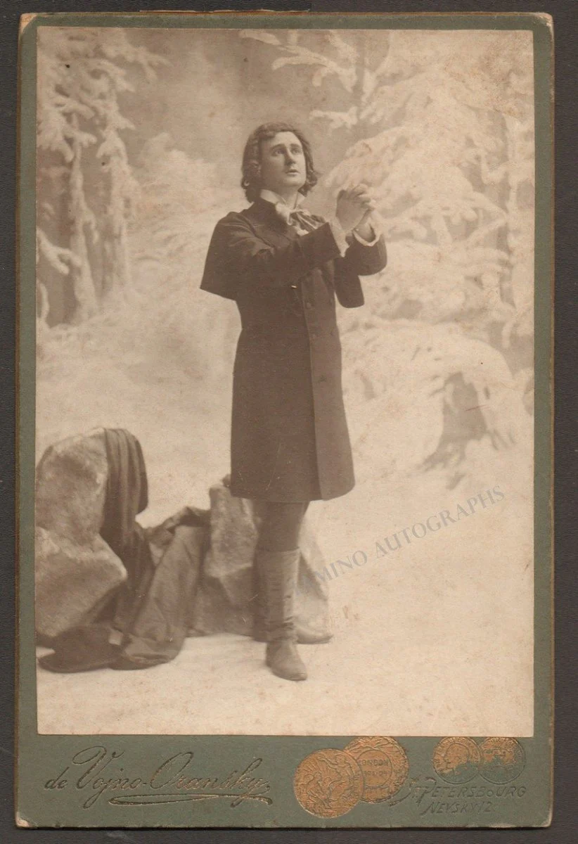 Sobinov, Leonid - Various Unsigned Cabinet Photos - Image 7