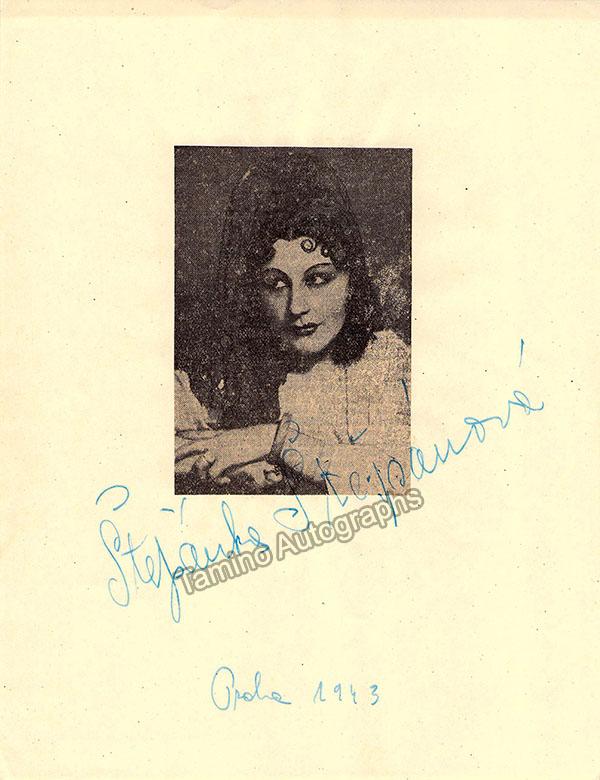 STEPANOVA, Stepanka (Various Autographs) - Image 6