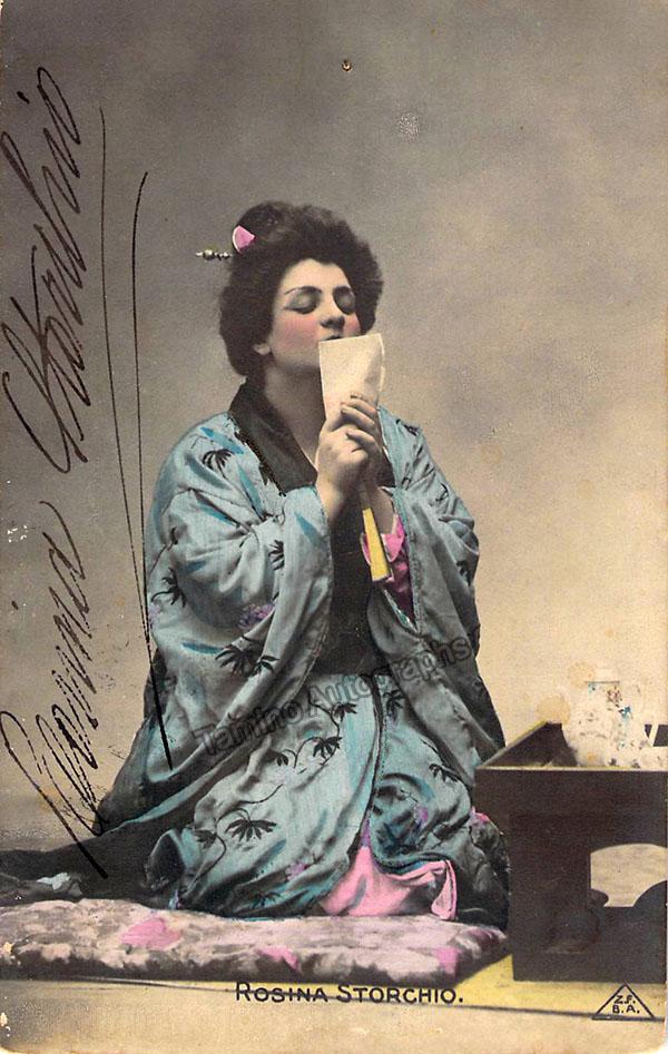 Storchio, Rosina - Various Autographs - Image 3