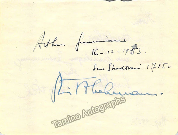 Strings Performers - Signed Cards & Album Pages (Various Options) - Image 2