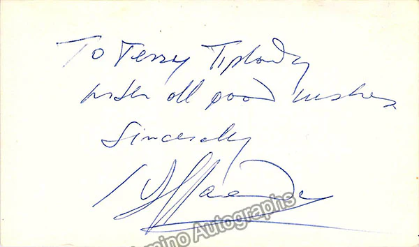 Strings Performers - Signed Cards & Album Pages (Various Options) - Image 31