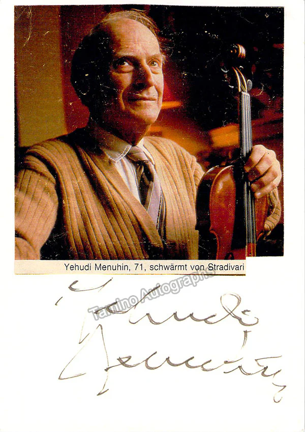 Strings Performers - Signed Cards & Album Pages (Various Options) - Image 45