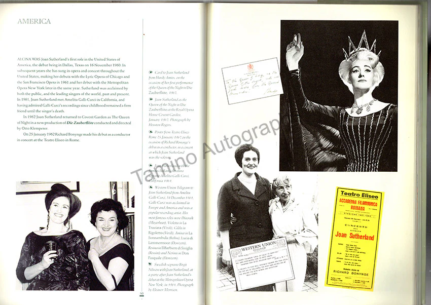 Sutherland, Joan - Signed Book "Joan Sutherland: A Tribute" - Image 3