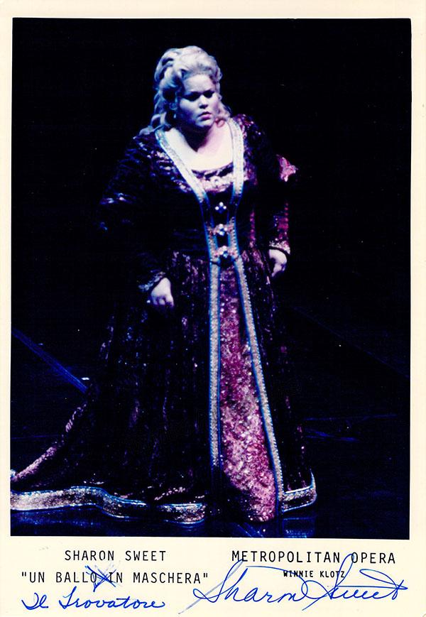SWEET, Sharon (Various Autographs) - Image 5