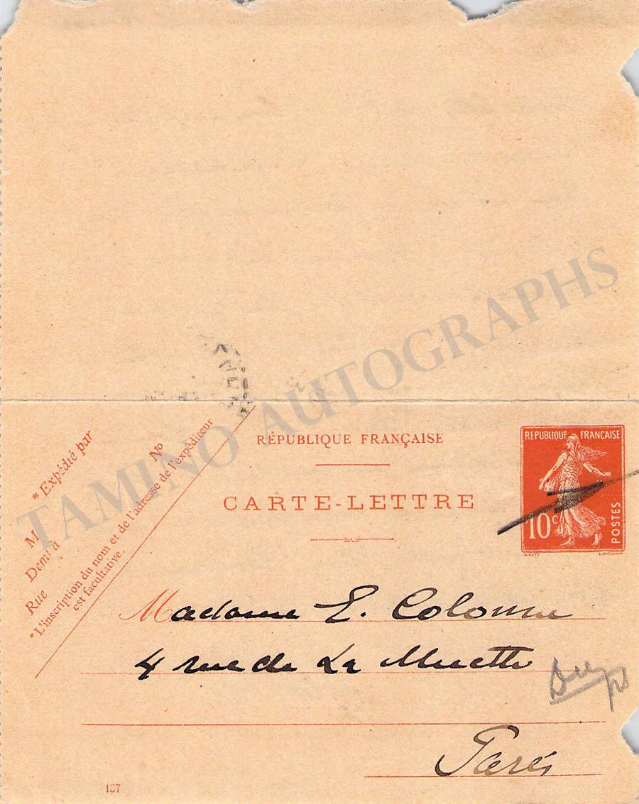Lazzari, Sylvio - Autographs Lot - Image 6