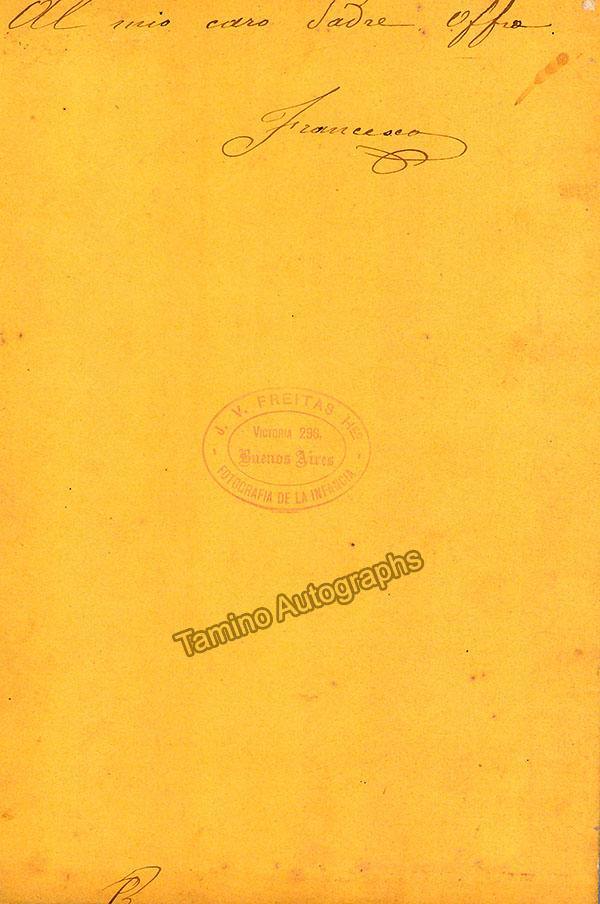 Tamagno, Francesco - Signed Photograph - Image 2