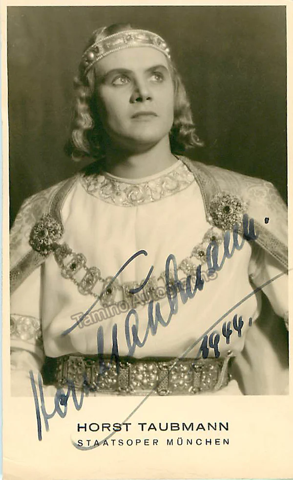 TAUBMANN, Horst (Various Autographs) - Image 2