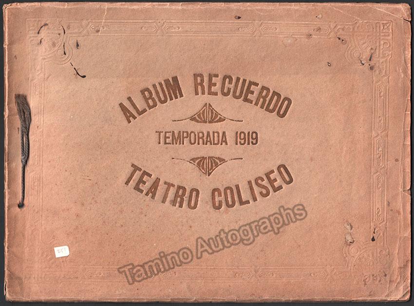 Teatro Coliseo - Souvenir Album Season 1919