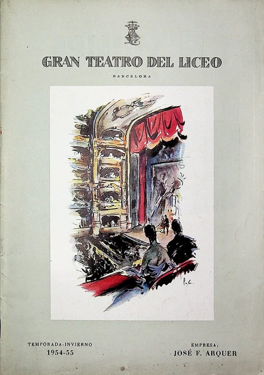 Teatro del Liceo - Collection of 49 Opera Programs 1930-1957 (Part 2) - Image 22