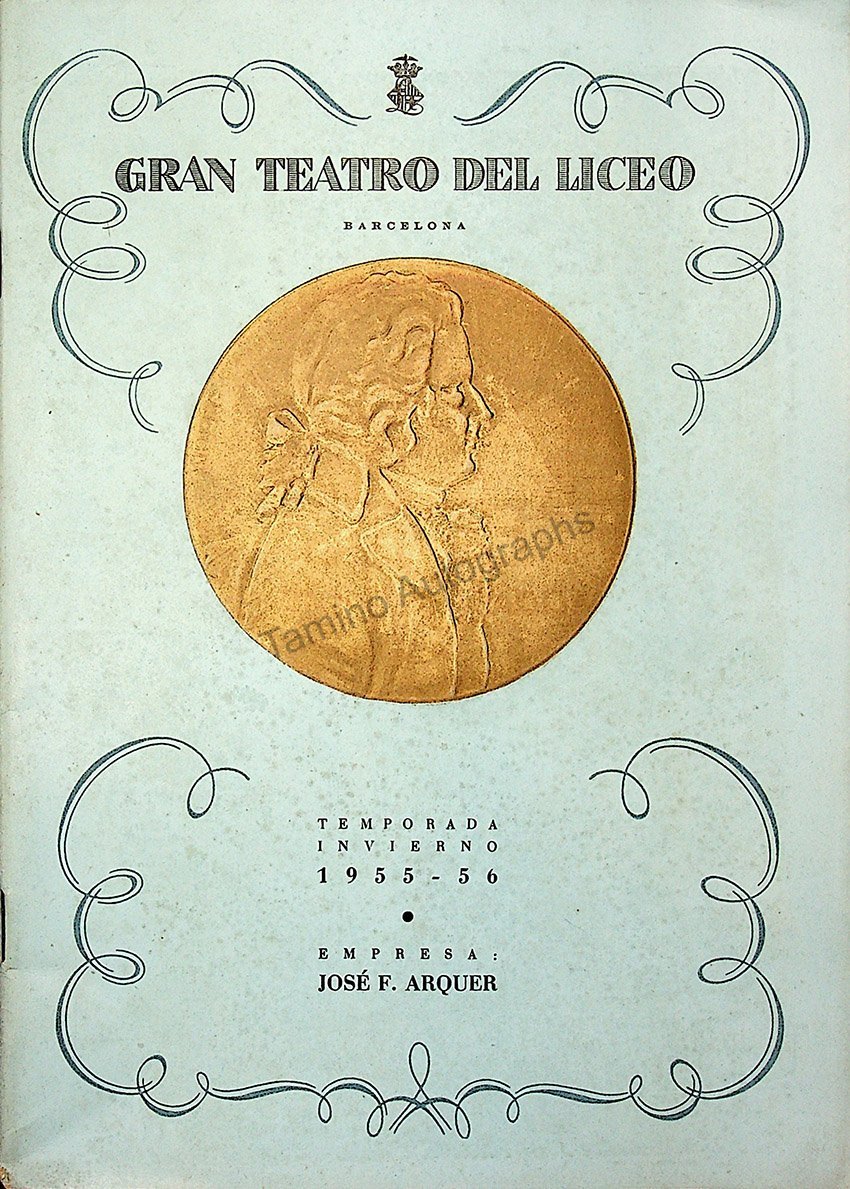 Teatro del Liceo - Collection of 49 Opera Programs 1930-1957 (Part 2) - Image 28