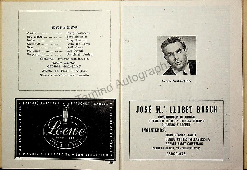 Teatro del Liceo - Collection of 49 Opera Programs 1930-1957 (Part 2) - Image 35