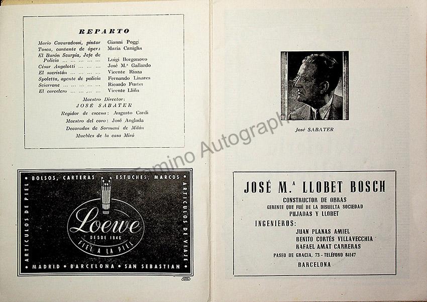 Teatro del Liceo - Collection of 49 Opera Programs 1930-1957 (Part 2) - Image 42