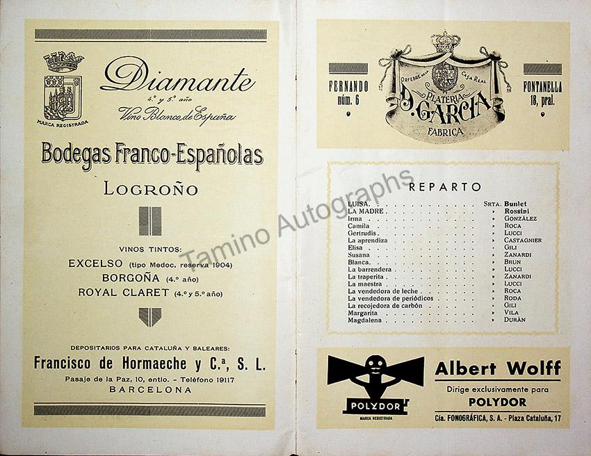 Teatro del Liceo - Collection of 49 Opera Programs 1930-1957 (Part 2) - Image 56