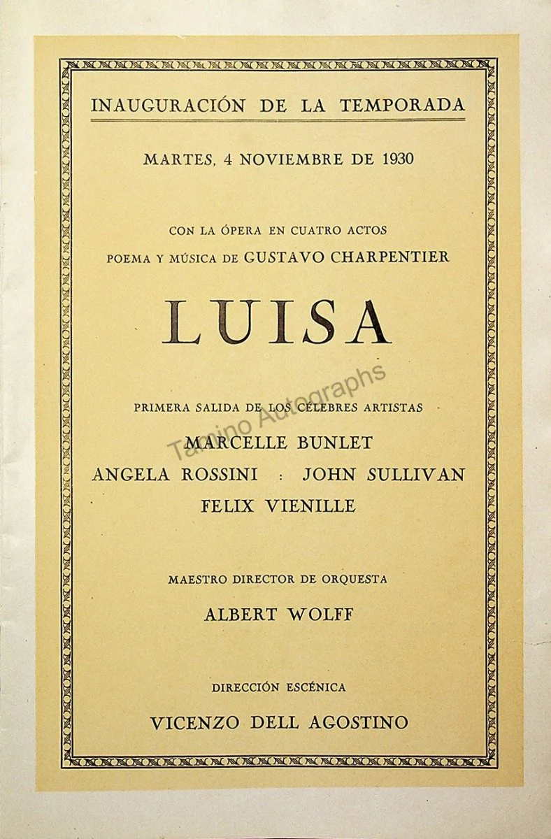 Teatro del Liceo - Collection of 49 Opera Programs 1930-1957 (Part 2) - Image 57