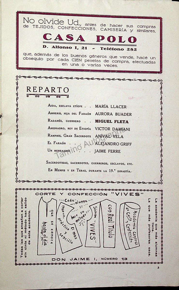 Teatro del Liceo - Collection of 49 Opera Programs 1930-1957 (Part 2) - Image 6