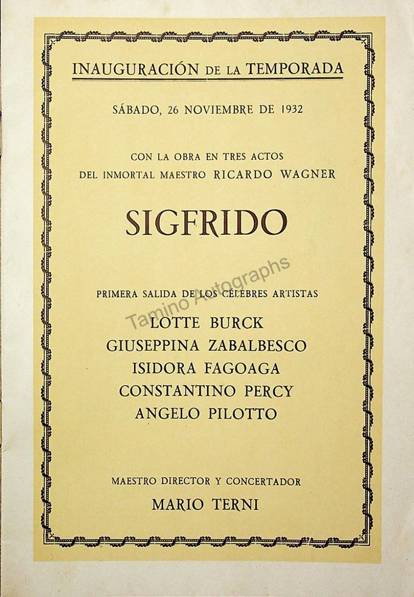 Teatro del Liceo - Collection of 49 Opera Programs 1930-1957 (Part 2) - Image 61