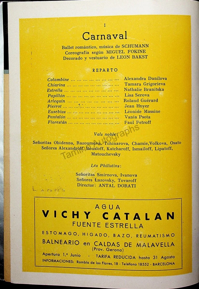 Teatro del Liceo - Collection of 49 Opera Programs 1930-1957 (Part 2) - Image 63