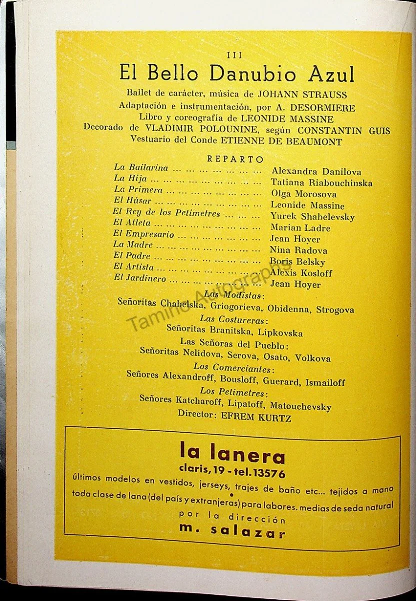 Teatro del Liceo - Collection of 49 Opera Programs 1930-1957 (Part 2) - Image 65