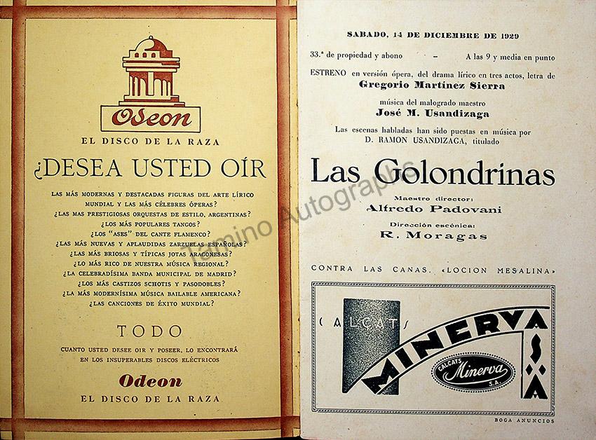 Teatro del Liceo - Collection of 49 Opera Programs 1930-1957 (Part 2) - Image 9