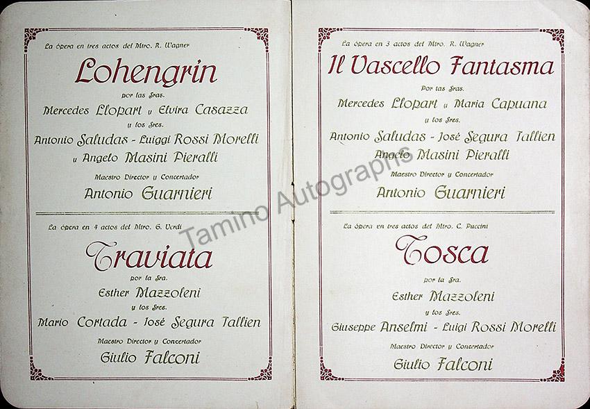 Teatro del Liceo - Program Collection of 61 Opera Programs 1887-1930 - Image 30