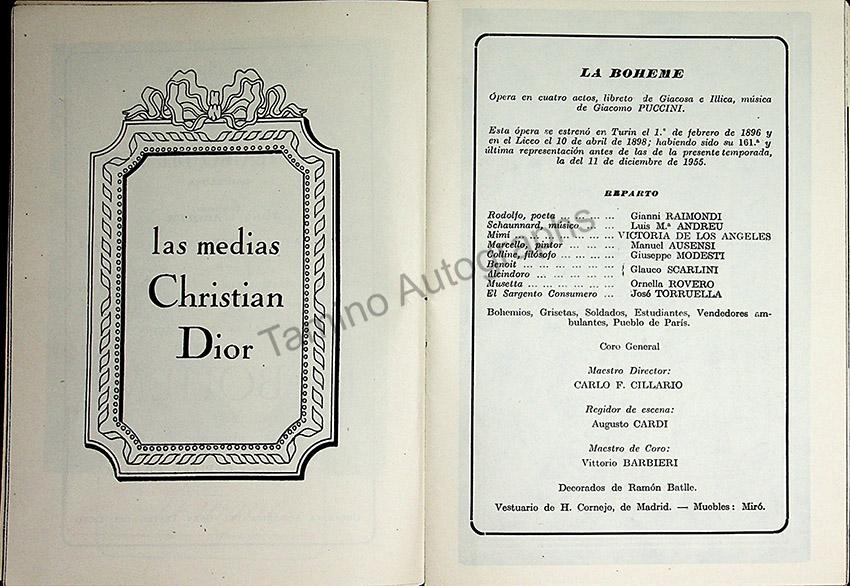 Teatro del Liceo - Collection of 60+ Opera Programs 1930-1957 (Part 1) - Image 31