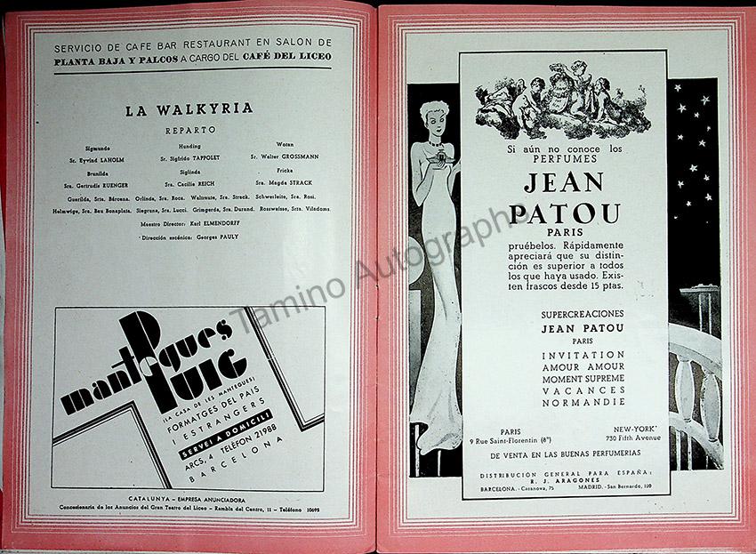 Teatro del Liceo - Collection of 60+ Opera Programs 1930-1957 (Part 1) - Image 4