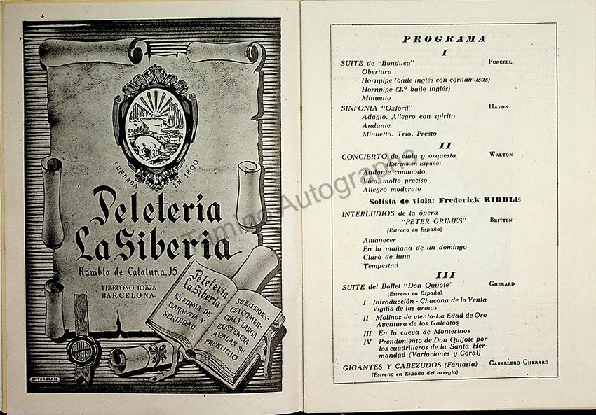 Teatro del Liceo - Collection of 60+ Opera Programs 1930-1957 (Part 1) - Image 66