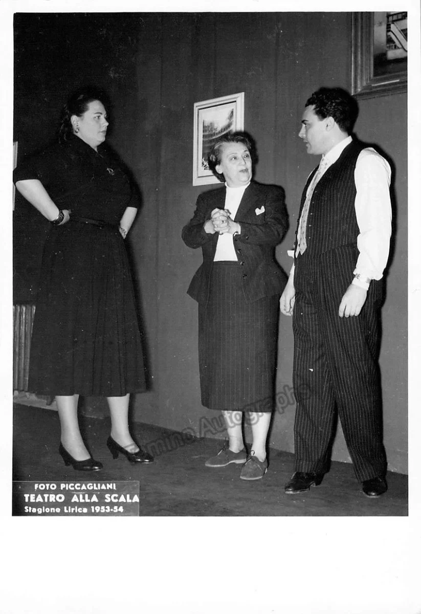 Teatro La Scala Opera Singers - Lot of 50 Photographs - Image 28