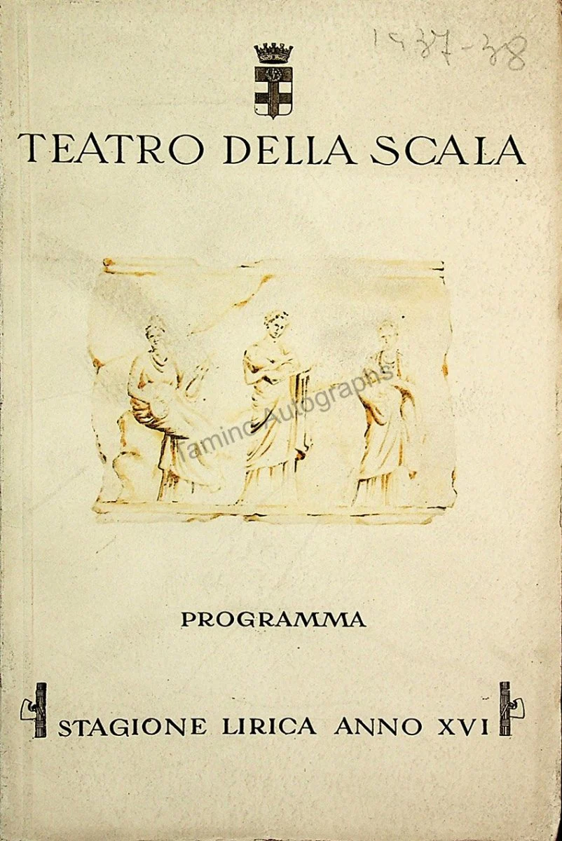 Teatro La Scala - Program Lot 1911-1939 - Image 5