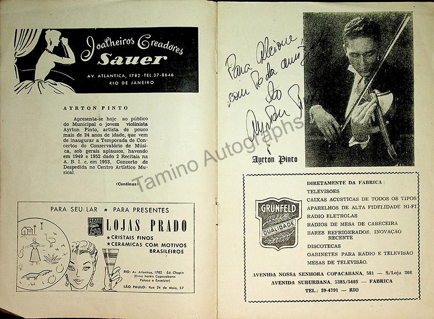 Teatro Municipal Rio de Janeiro - Signed Program Lot - Image 12