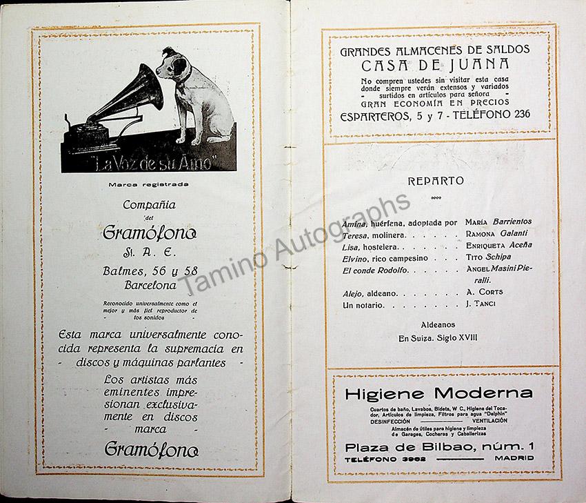 Teatro Real de Madrid - Collection of 29 Programs 1916-1924 - Image 4