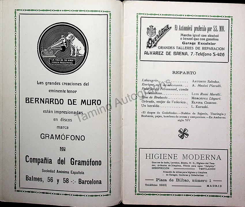 Teatro Real de Madrid - Collection of 29 Programs 1916-1924 - Image 5