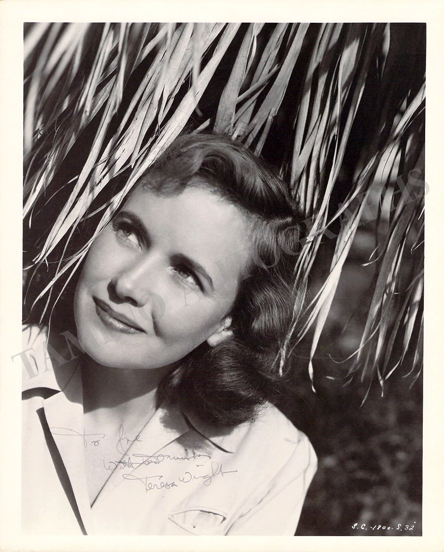 Wright, Teresa - Signed Photograph