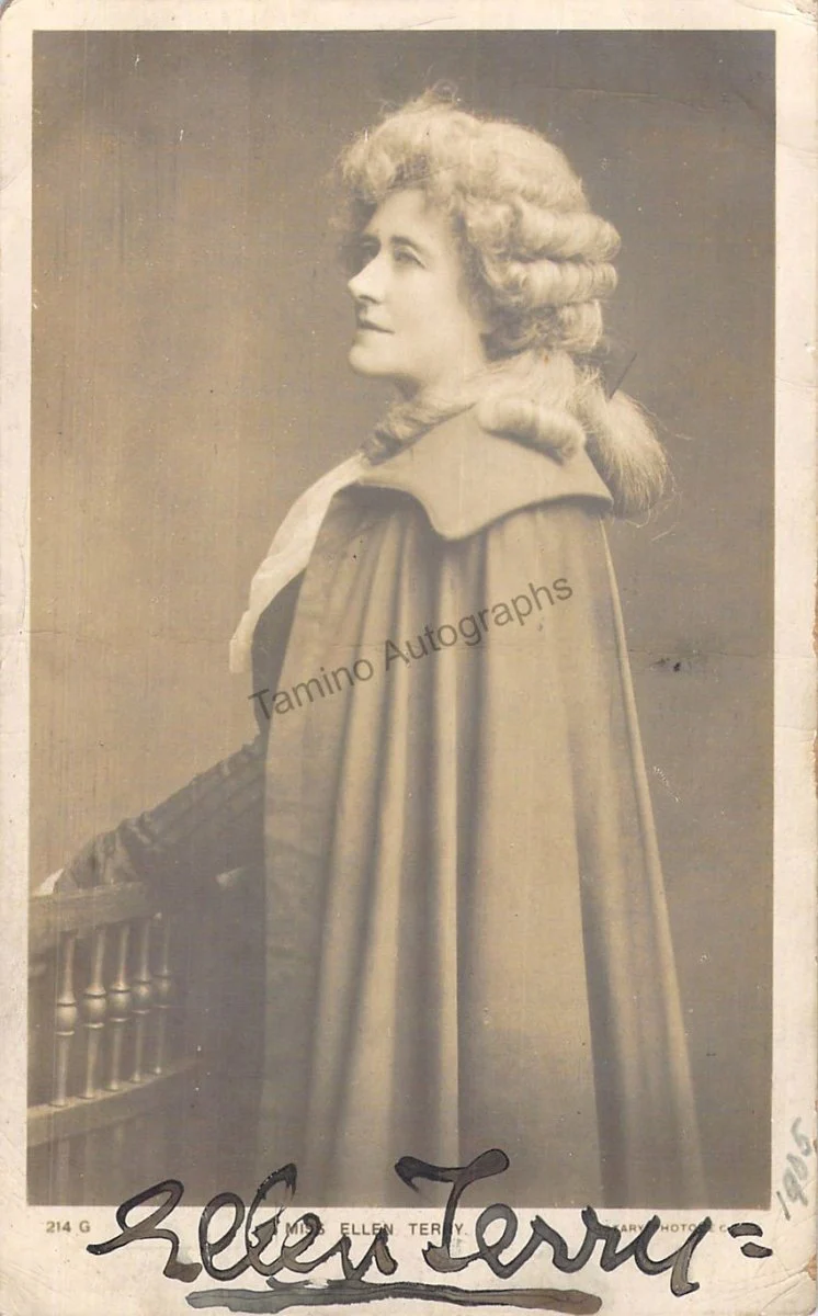 Terry, Ellen - Signed Photograph