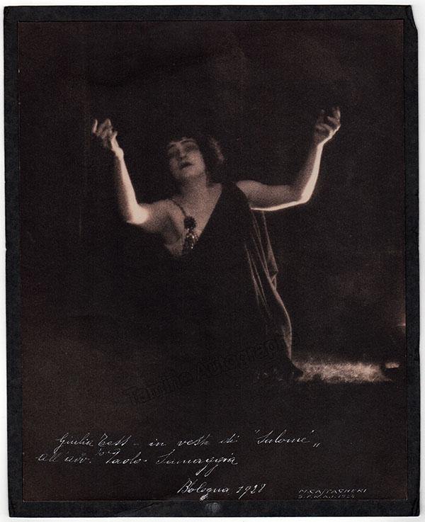 Tess, Giulia - Large Signed Photograph in Salome 1928