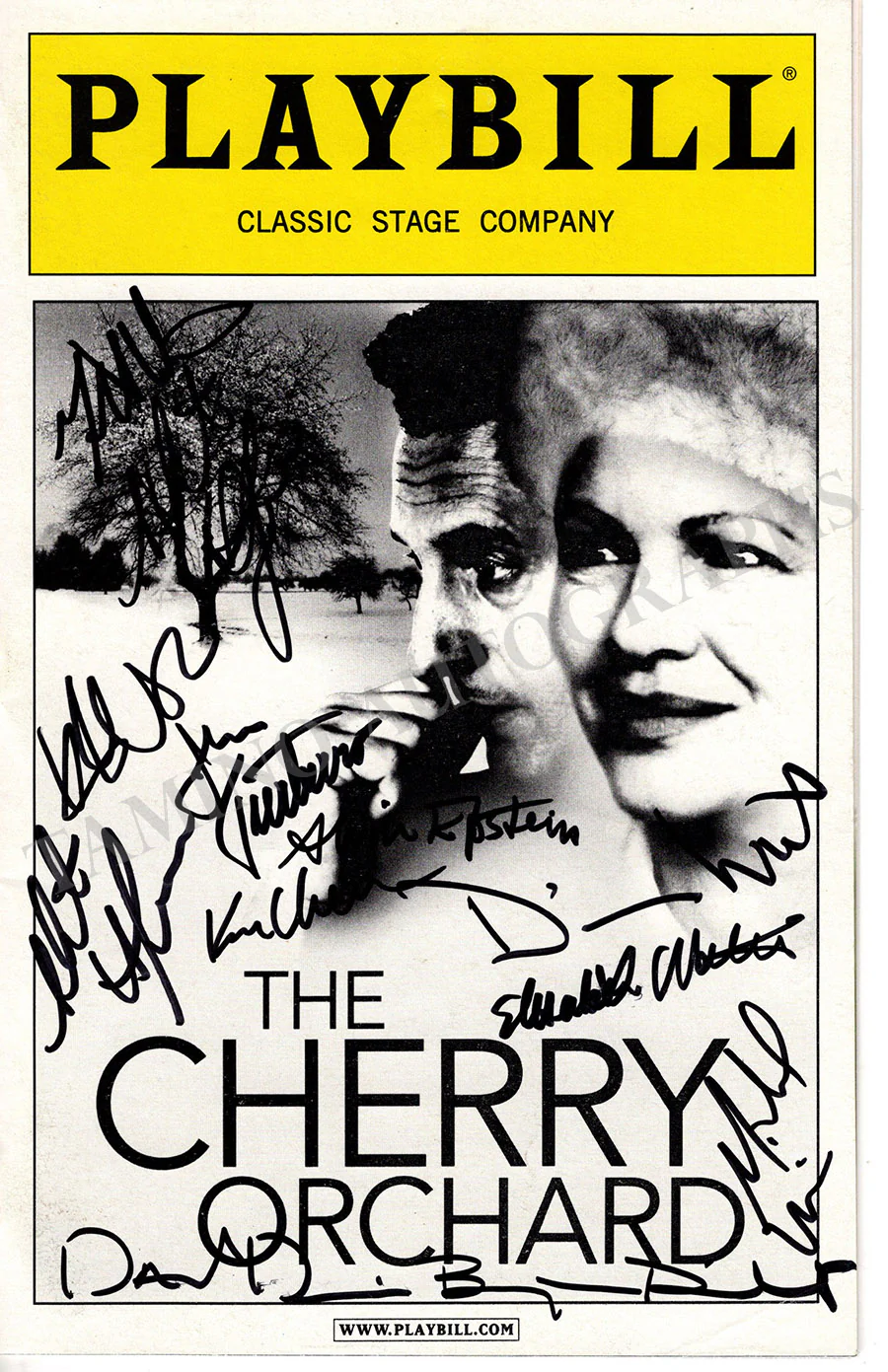 The Cherry Orchad - Signed Broadway Musical Playbill