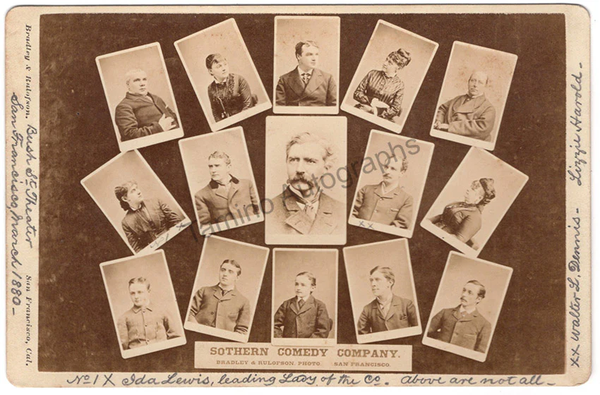 Theater Actors & Actresses - Lot of 23 Vintage Cabinet Photos - Image 12