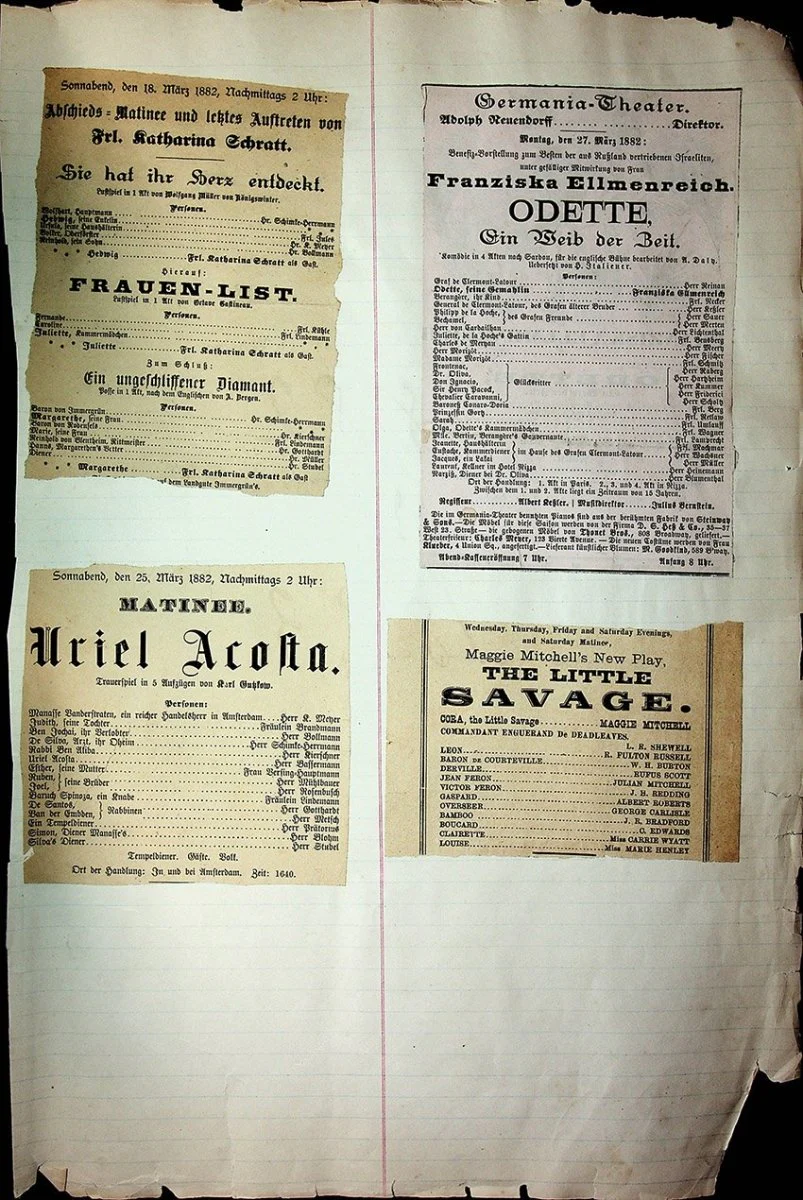 Theater - Large Program Clip Collection 1880-1925 - Image 19