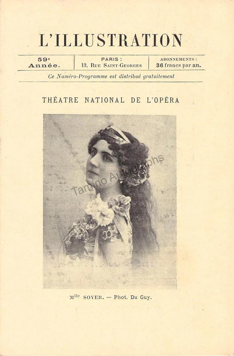 Theatre National de L“Opera - L“Illustration - Program Lot 1894-1903 - Image 21