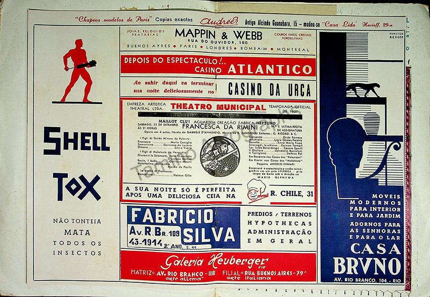 Theatro Municipal Rio de Janeiro, Brasil - Collection of 55+ Opera Programs 1923-1950 - Image 11
