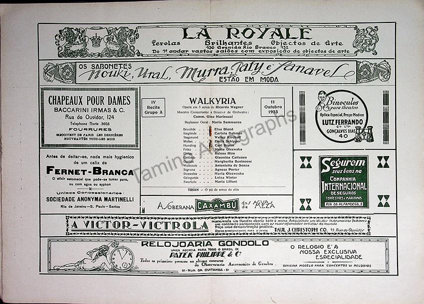 Theatro Municipal Rio de Janeiro, Brasil - Collection of 55+ Opera Programs 1923-1950 - Image 30