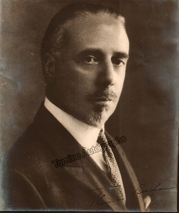 Beecham, Thomas - Various Autographs - Image 4