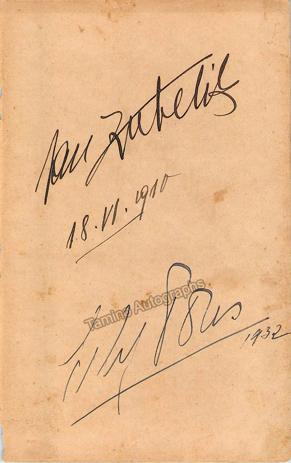 Ruffo, Titta - Autograph Manuscripts (Various Options) - Image 16