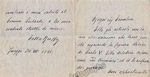 Ruffo, Titta - Autograph Manuscripts (Various Options) - Image 3