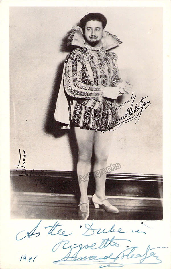 TOKATYAN, Armand (Various Autographs) - Image 9