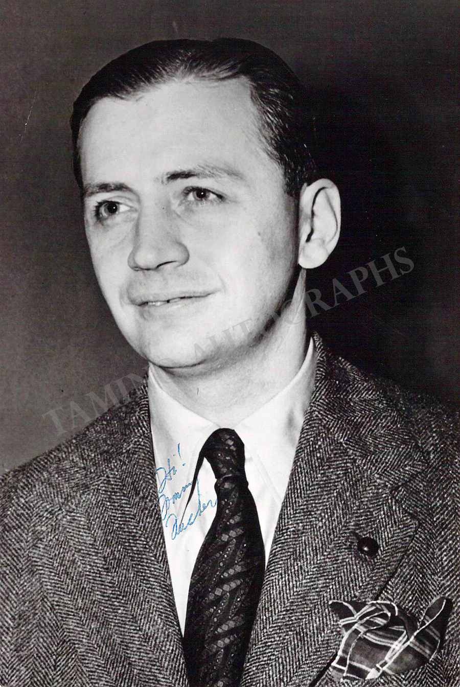 Tucker, Tommy - Signed Photograph