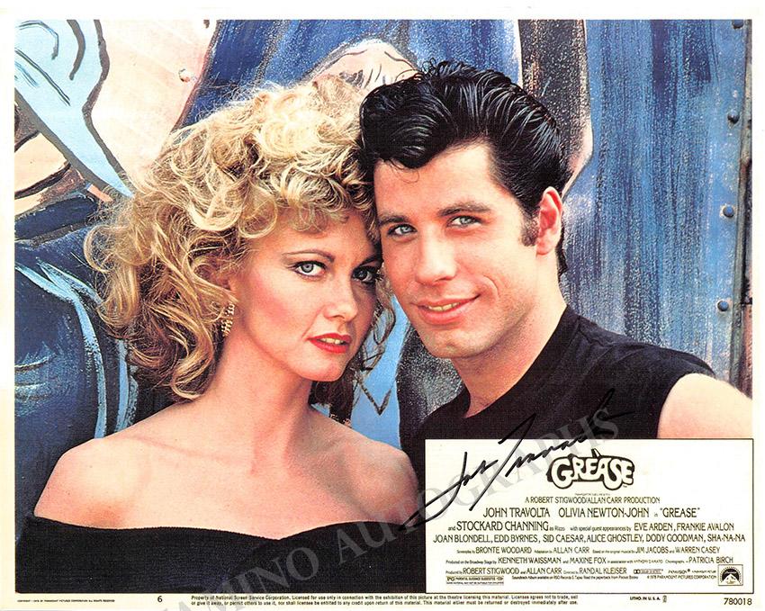 Travolta, John - Signed Photo in "Grease"