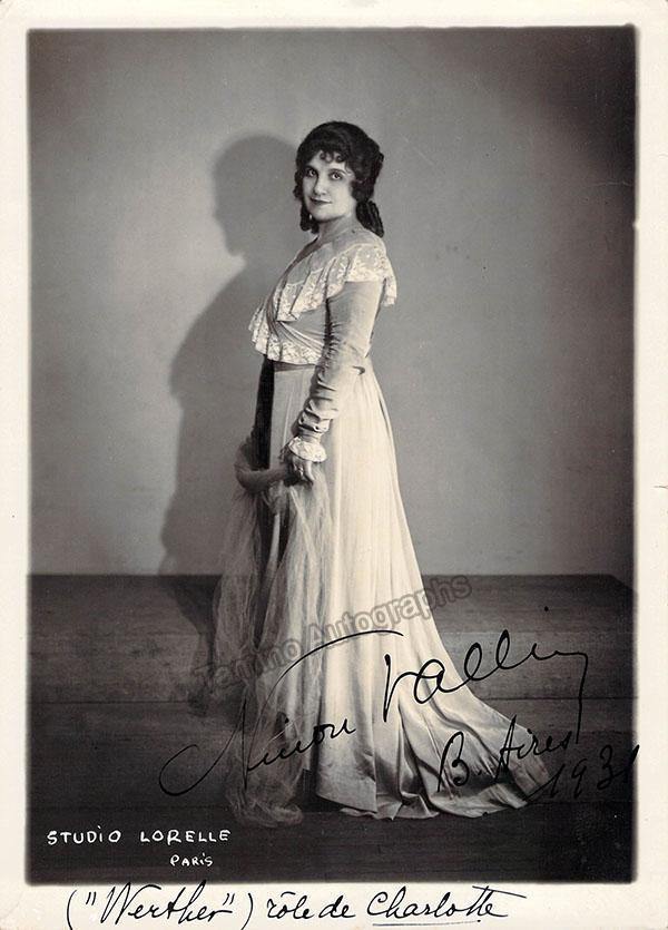 Vallin, Ninon - Various Autographs - Image 3